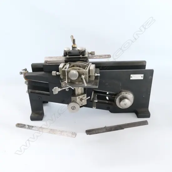 CARL REICHERT, VIENNA CAST STEEL & NICKEL MICROTOME,  No12446. w.400mm